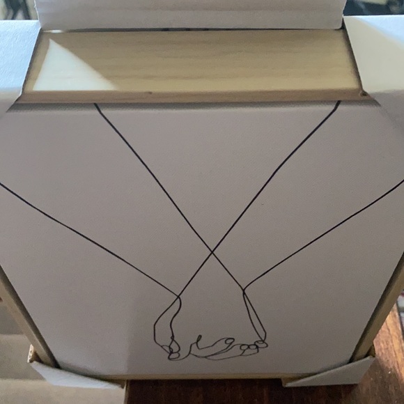 SOLD Hand Holding Canvas - Picture 2 of 4